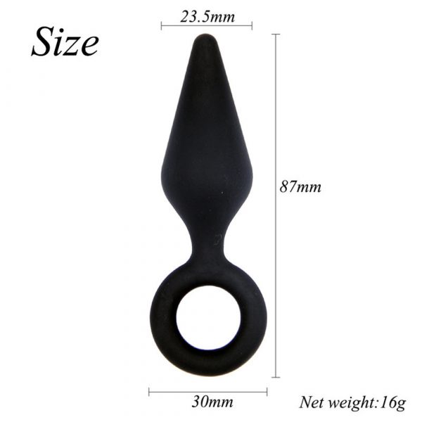 Anal Toys 5 Pcs Silicon Butt Plug Set With Different Shapes 7