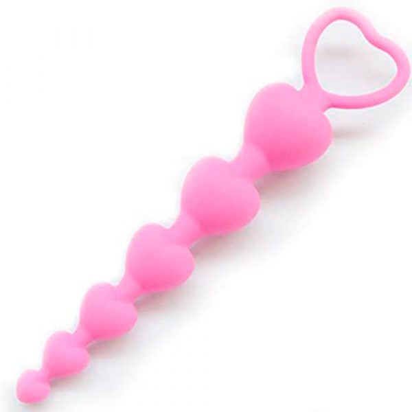 Anal Beads Anal Beads Sex Toys With Love Handle 2